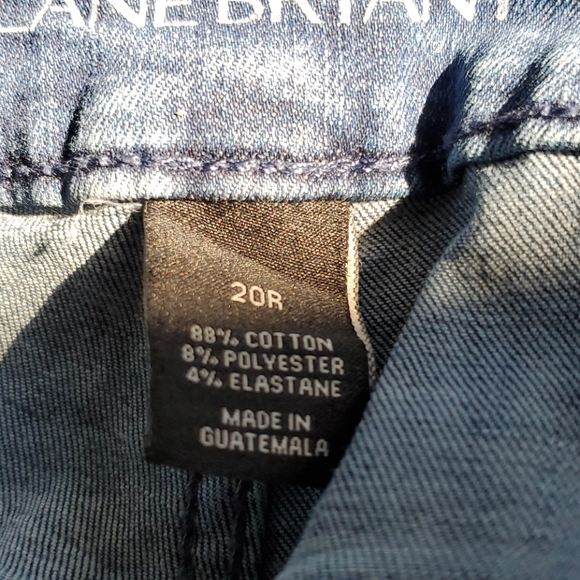 SOLD!!! LANE BRYANT Distressed Skinny Jeans - Picture 9 of 9